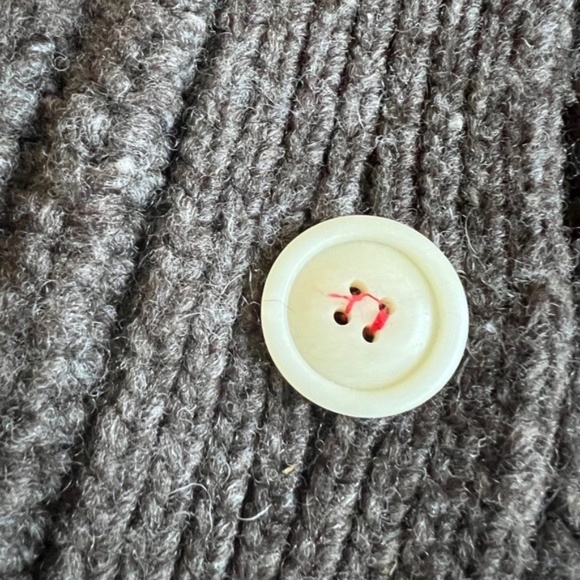 Babaa No. 19 wool cardigan brown - Picture 5 of 5